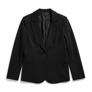 White House Black Market Stretch Blazer 12 Single Button‎ Jacket Classic Career